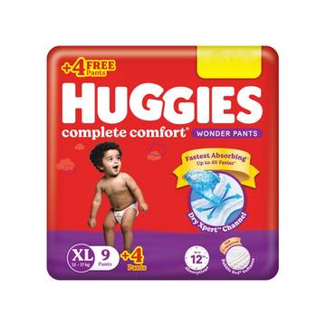 Huggies Complete Comfort Wonder Diaper (Pants, XL, 12-17 kg)